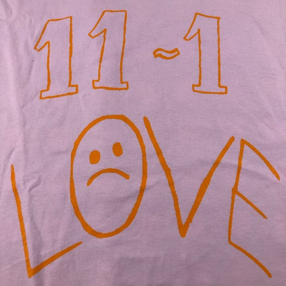 Lil Peep 11/1 Love Shining Star Estate GBC Pink T - Picture 3 of 5